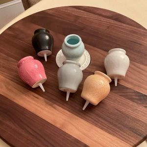 Pretty Pottery Vase Platter Decor 💐